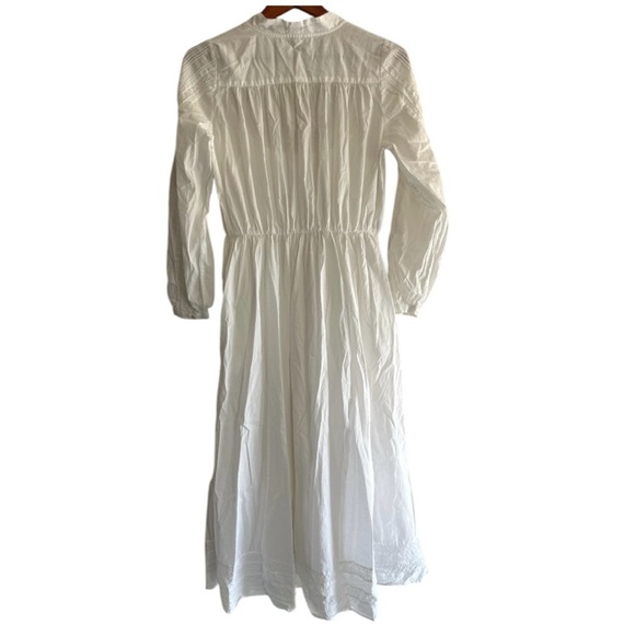 XiRENA Cream V-Neck Bishop Sleeve Sundress - Picture 2 of 10